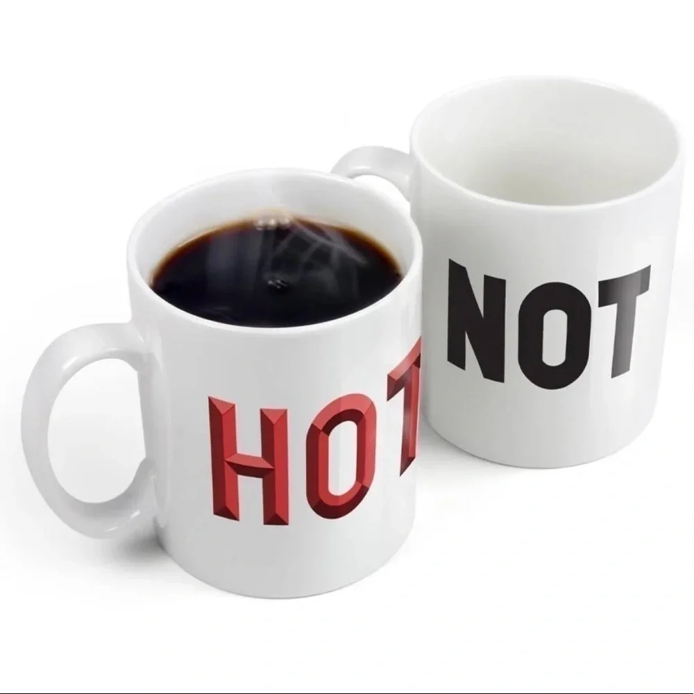 Genuine Fred NOT MUG Heat-Sensitive Color Changing Mug